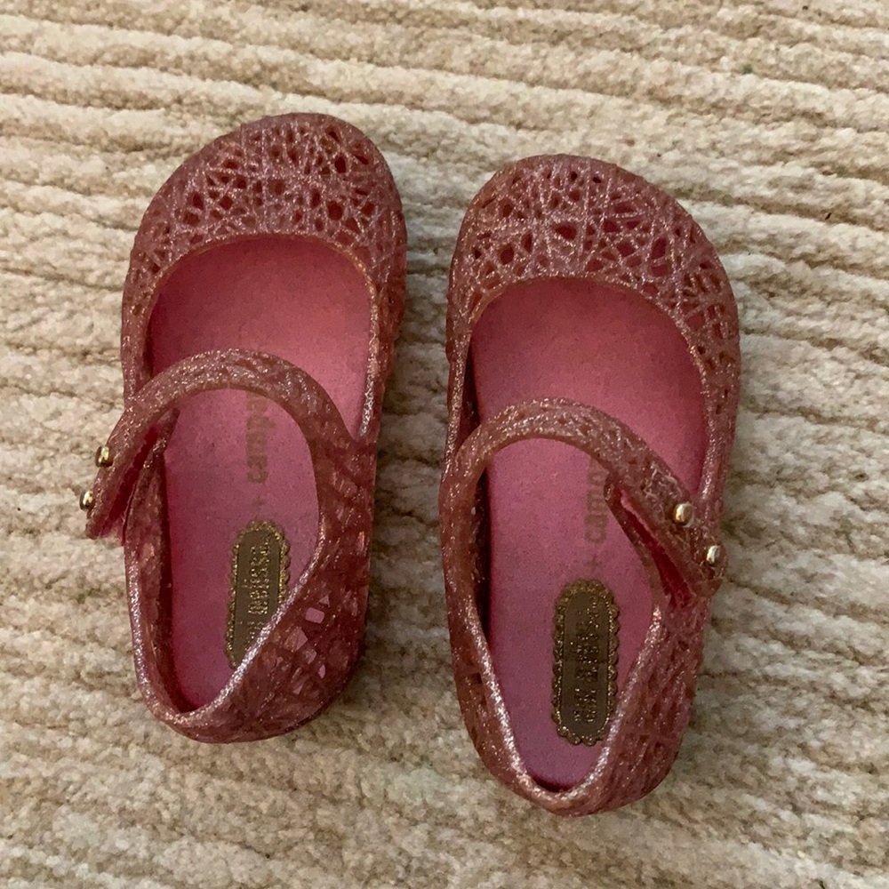 Pink Mini Melissa shoes